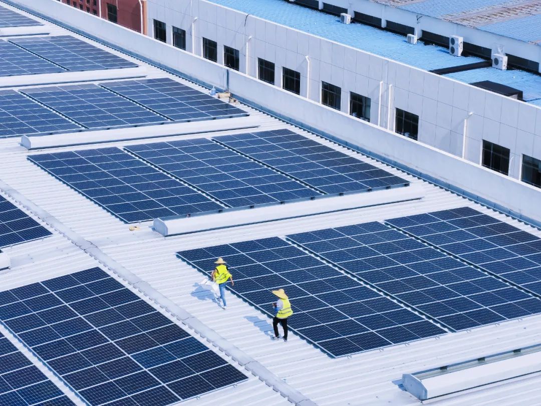 yp街机电子科技分布式光伏发电项目正式并网